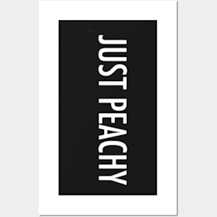 Just Peachy Phone Case Posters and Art